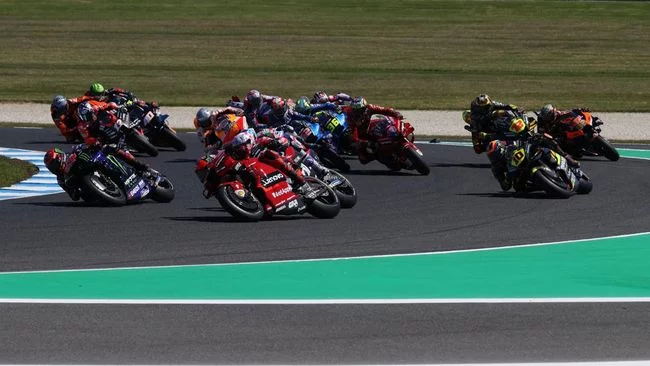 Hasil MotoGP Australia: Rins Menang, Bagnaia Ketiga, Quartararo Out