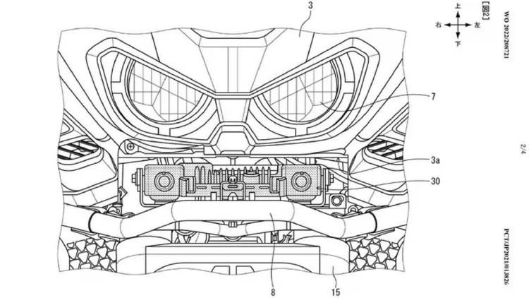 Honda Patenkan Desain Kamera Depan Sepeda Motor untuk Fitur Keselamatan