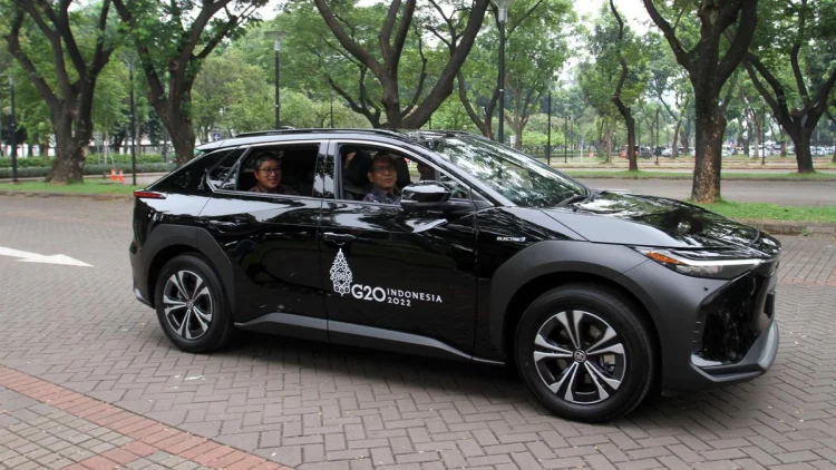 Momentum KTT G20, Toyota Sekalian Tawarkan bZ4x Sebagai Kendaraan Dinas Pemerintahan