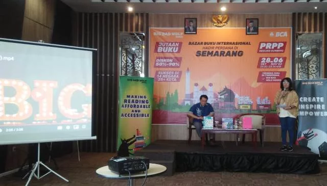 Bazar Buku 'Internasional Big Bad Wolf Books 2022' Akan Digelar di Semarang