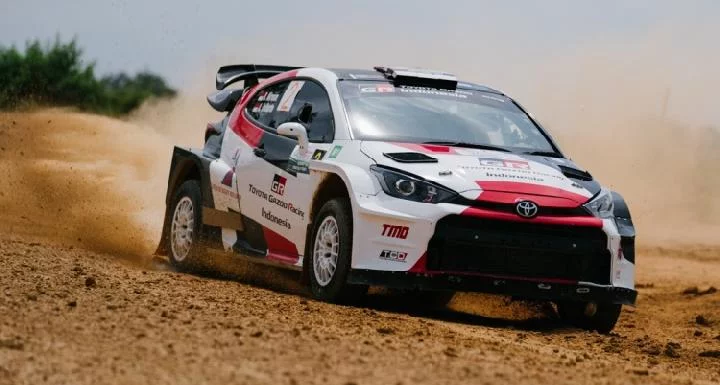 Toyota Gazoo Racing Indonesia Juara Kejurnas Sprint Rally 2022