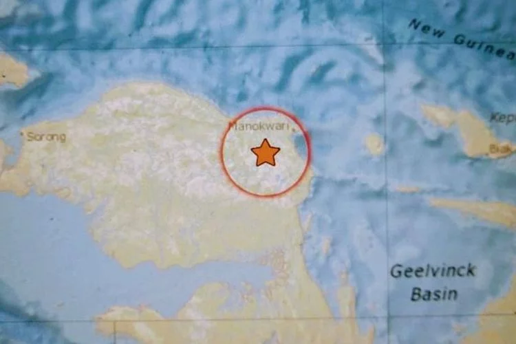Dua Peristiwa Gempa Bumi Berpusat di Darat Guncang Bumi Papua