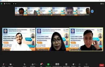 Universitas BSI Sukabumi Gelar Coaching Clinic Penulisan Publikasi Internasional Sesi 1
