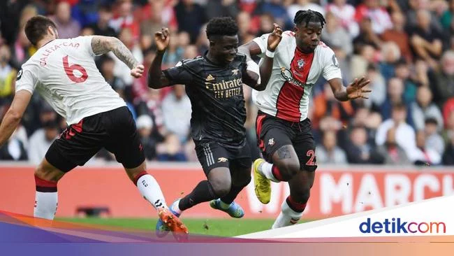 Arsenal Gagal Tumbangkan Southampton karena Kurang Tajam