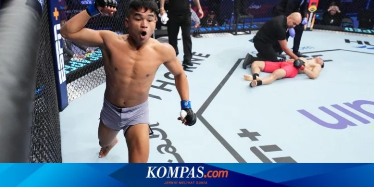 Jeka Saragih Usai Pukul KO Fighter Korsel di Road to UFC: Saya Sempat Ngeblank... Halaman all