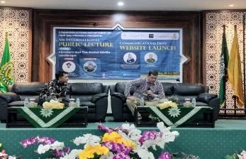 Luncurkan Website Baru, Prodi Ilkom UMJ Gelar Kuliah Umum Internasional Aljazeera