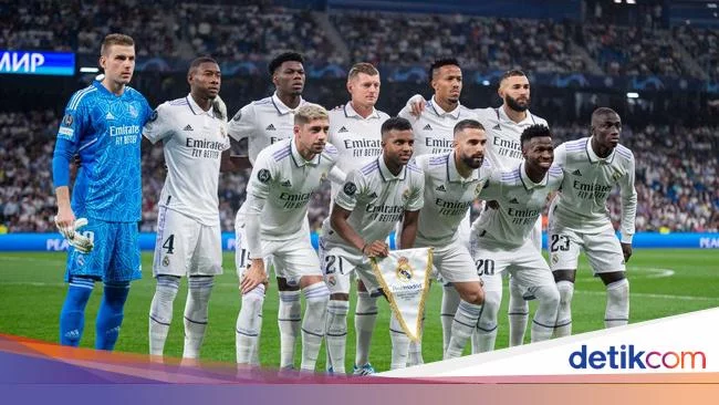 Liga Champions: Real Madrid Satu-Satunya Wakil Spanyol di 16 Besar