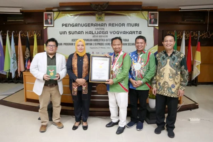 UIN Yogyakarta rekor MURI akreditasi internasional prodi terbanyak