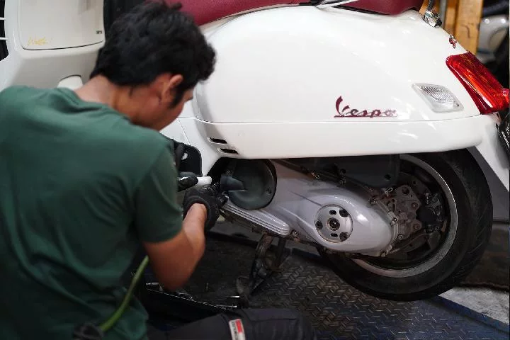 4 Tips Modifikasi dan Mendandani Motor Vespa