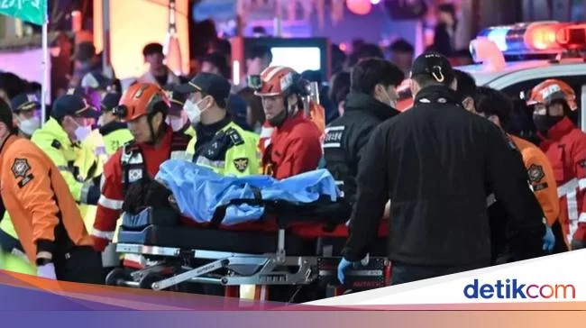 Horor Kerumunan di Itaewon Picu Serangan Jantung, Sedikitnya 149 Tewas