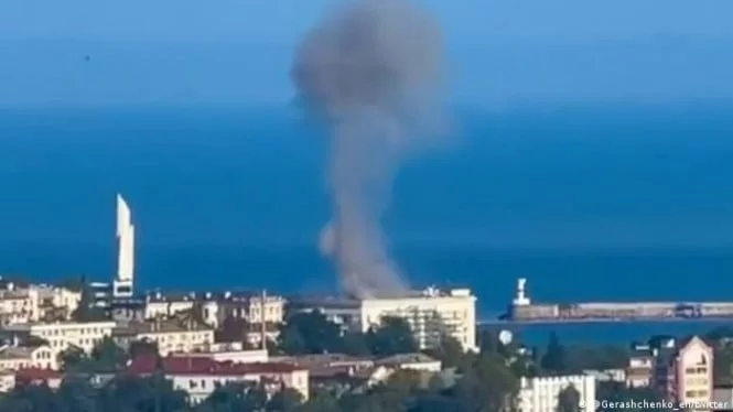 Serangan Drone Ukraina Kepung Armada Laut Hitam Rusia