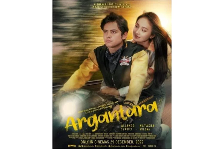 Sinopsis Film Argantara, Adaptasi Novel Wattpad yang Dibintangi Aliando Syarif dan Natasha Wilona