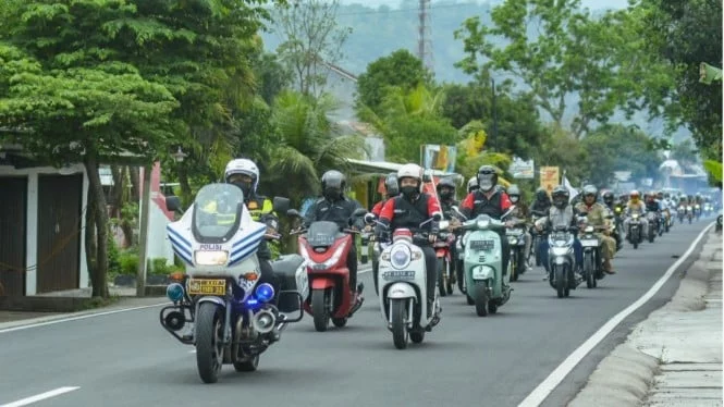 Tidak Hanya Touring, Acara Otomotif Ini Hadirkan Kesenian dan Sosial