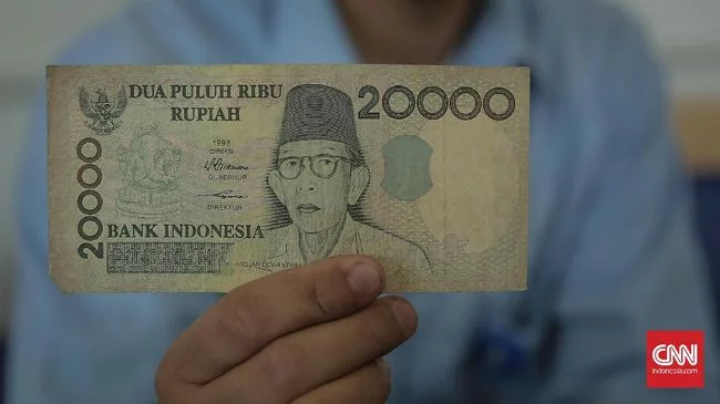 Viral, Uang Kuno Rp20 Ribu Indonesia di India