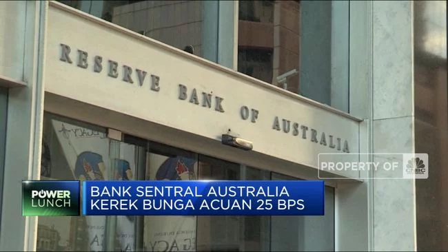 Kerek Suku Bunga 25 Bps, Bank Sentral Australia Makin Hawkish