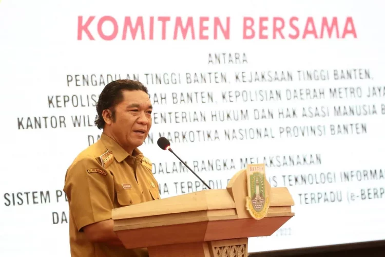 Pj Gubernur Banten Harap SPPT-TI dan e-BERPADU Dapat Meningkatkan Pelayanan