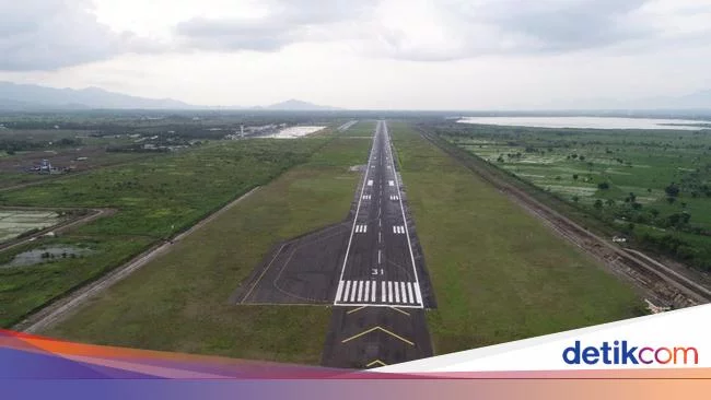 Runway Bandara Internasional Lombok Rampung 'Dipoles', Ini Hasilnya