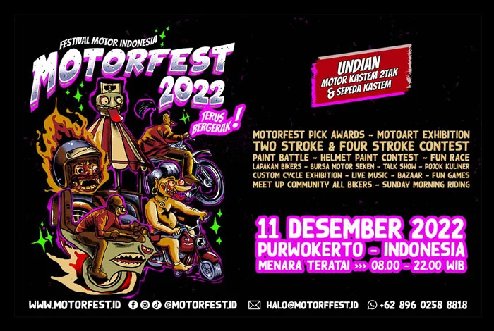 Motorfest 2022 Bangkitkan Gairah Otomotif Banyumas Raya