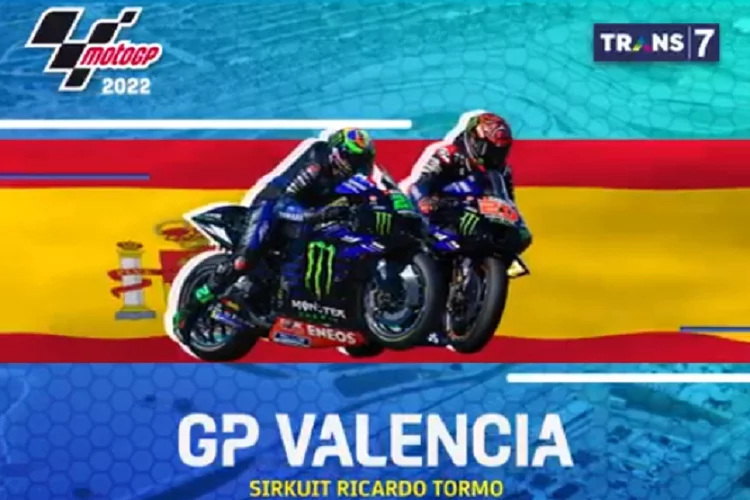 Jadwal Jam Tayang MotoGP Valencia 2022 di Trans7, Klasemen Hari ini dan Link Live Streaming Kualifikasi