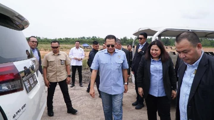 Bamsoet Tinjau Lahan Pembangunan Sirkuit Internasional di Jakabaring Sport City