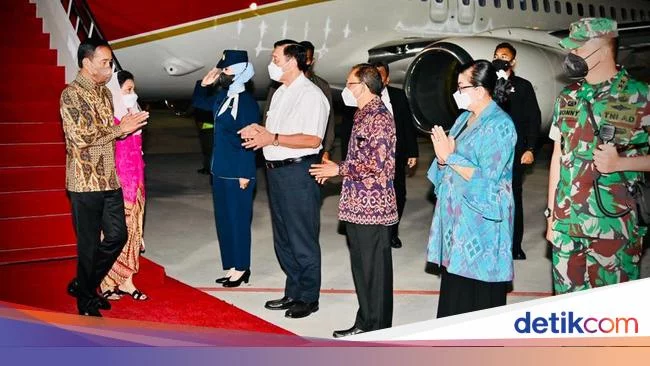 Jokowi Tiba di Bali, Cek Kesiapan Terakhir KTT G20