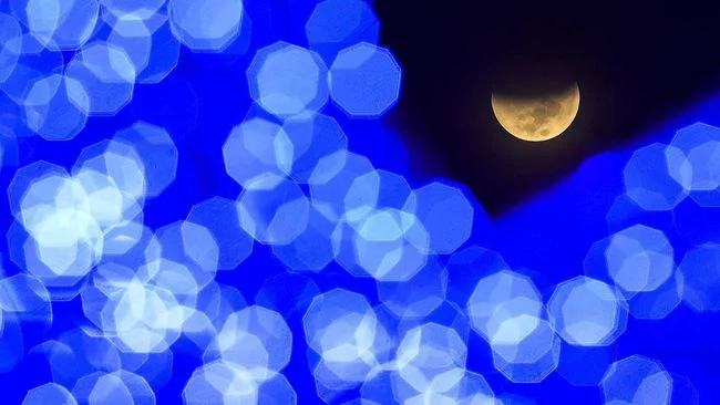 FOTO: Fenomena Gerhana Bulan Total di Penjuru Dunia