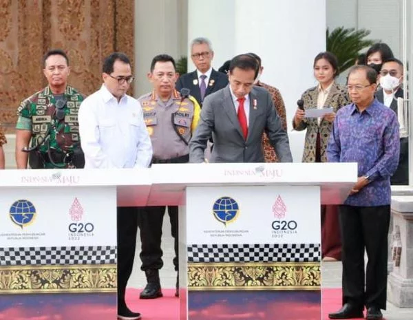 Presiden Joko Widodo Resmikan Gedung VVIP Bandara Internasional I Gusti Ngurah Rai