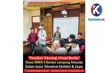 Undang SMKN 4 Bandar Lampung, Rektor UTI Dr Nasrullah Dorong Siswa Belajar Teknologi Informasi