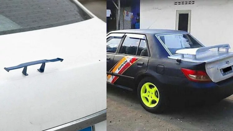 Kumpulan Potret Modifikasi Spoiler Mobil yang Bikin Kesal Sendiri