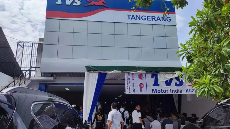 TVS Kembali Bergairah, Buka Dealer Baru di Tangerang