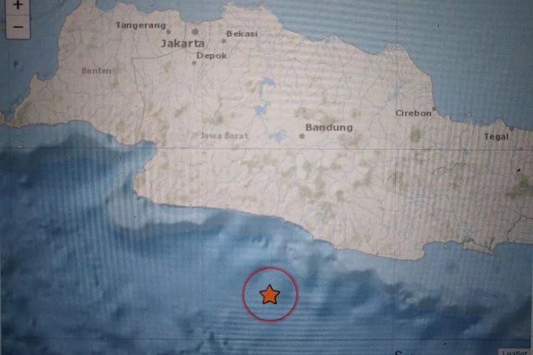 Dua Peristiwa Gempa Bumi Tektonik Dangkal Guncang Pesisir Selatan Jawa Barat, Tidak BerpotensiTsunami