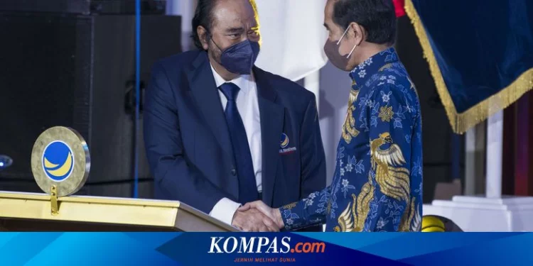 Surya Paloh Ngotot Tetap Bersahabat dengan Jokowi, Nasdem Dinilai Tak Mau Kehilangan Kursi Menteri
