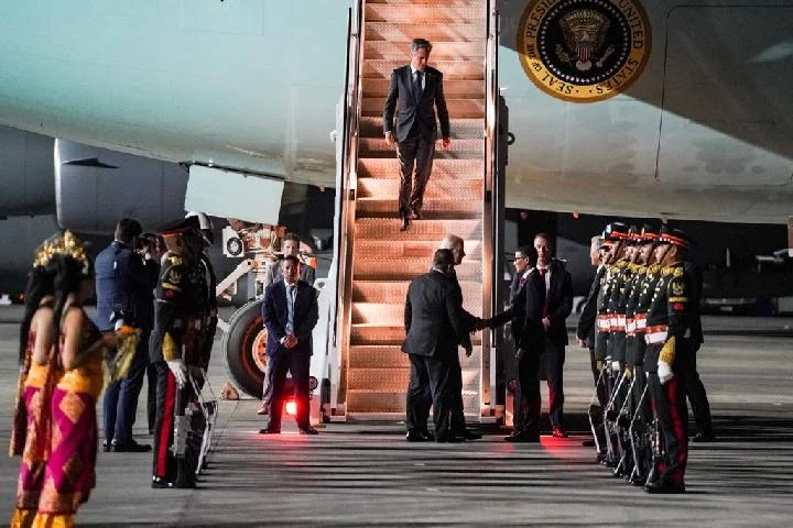 Presiden Amerika Serikat Joe Biden tiba di Bali: Amazing, Splendid, Wonderful » JOGLOSEMAR NEWS