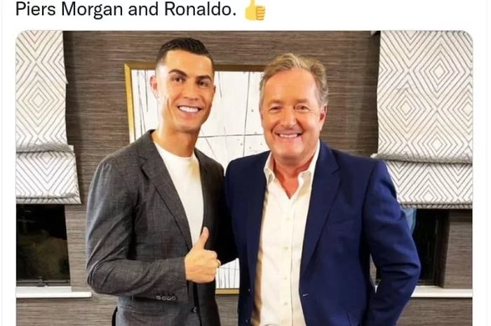 Hubungan Spesial Cristiano Ronaldo dan Piers Morgan, Fan Arsenal yang Jadi Sohib Berkat Wawancara Pembunuhan