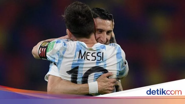 Di Maria Bersyukur Bisa Bertahun-tahun Main Bareng Messi di Argentina