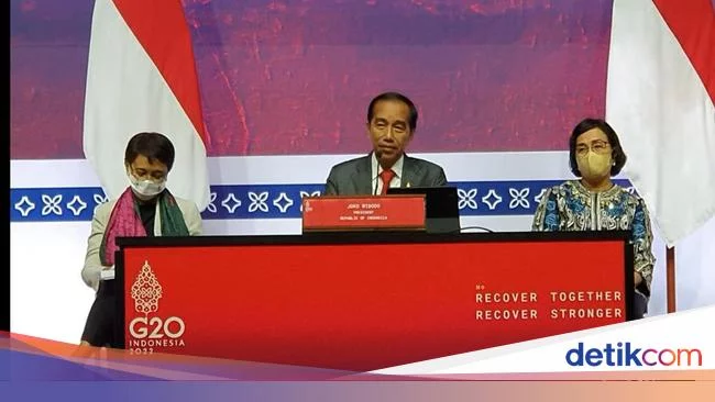KTT G20 Bali Hasilkan Deklarasi, Jokowi: Awalnya Diragukan Banyak Pihak