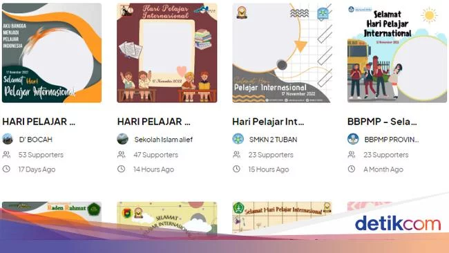 10 Link Twibbon Hari Pelajar Internasional 2022 dan Sejarahnya