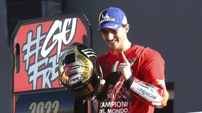 Apresiasi Kedua Francesco Bagnaia Setelah Juara MotoGP 2020: Diundang ke Istana Presiden