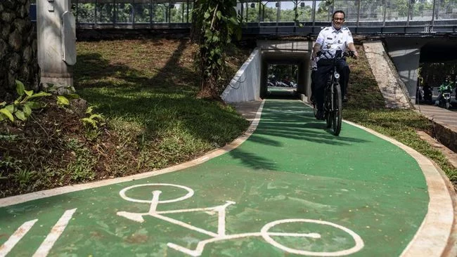Jalur Sepeda DKI Selepas Anies, Anggaran Berkurang, Dicaci Pemotor