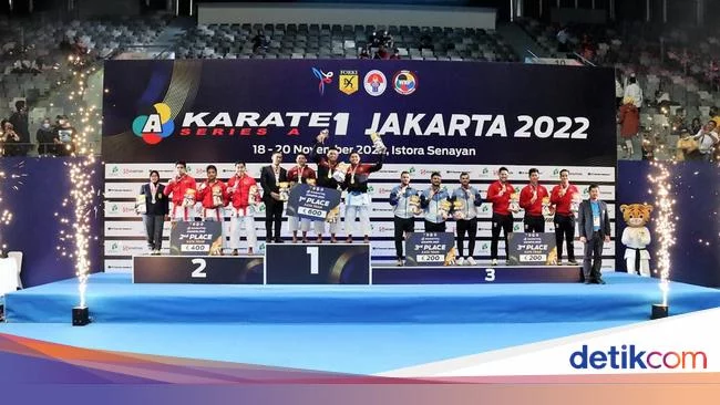 Kejuaraan Karate Internasional WKF Series A 2022: Indonesia Raih 11 Medali