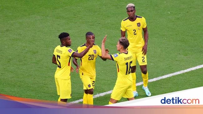 Klasemen Grup A Piala Dunia 2022: Ekuador Teratas, Qatar Terbawah