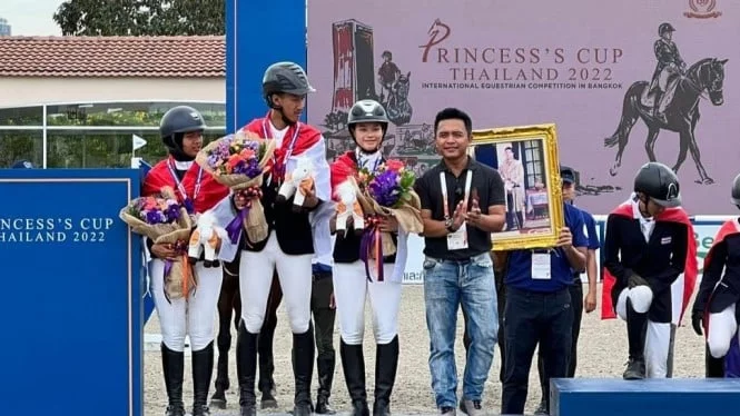 Tim Berkuda Indonesia Raih Medali Perak di Kejuaraan Internasional Princess Cup di Thailand