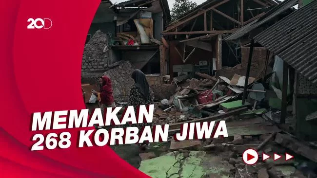 Ini Pemicu Ribuan Banguan Roboh Akibat Gempa Cianjur