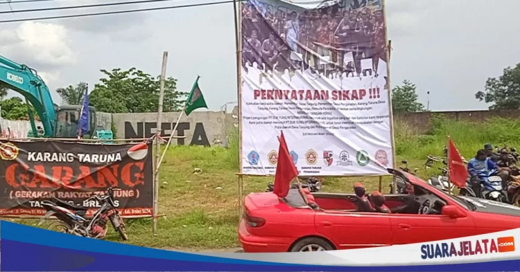 Gabungan Elemen Masyarakat Menolak Aktivitas Proyek Pembangunan PT Duk Yung Internasional di Tanjung