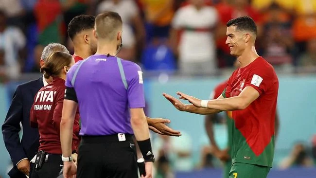 Momen Haru Ronaldo Menangis di Portugal vs Ghana