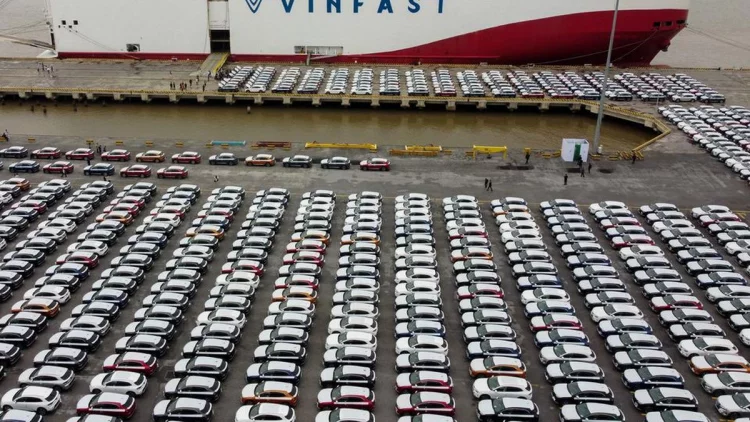 VinFast Mulai Kirim Mobil Listrik ke Amerika Serikat