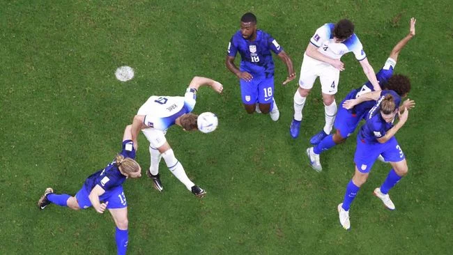 FOTO: Tak Bisa Cetak Gol, Inggris Tersendat ke 16 Besar