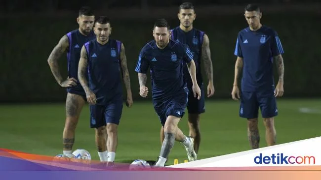 Argentina Vs Meksiko: Messi Siap Lahir Batin Hadapi Laga Krusial