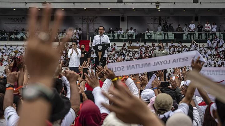 Kecewanya Peserta Acara Relawan Jokowi di GBK: Katanya Mau Shalawat Qubro, Ternyata Enggak Ada