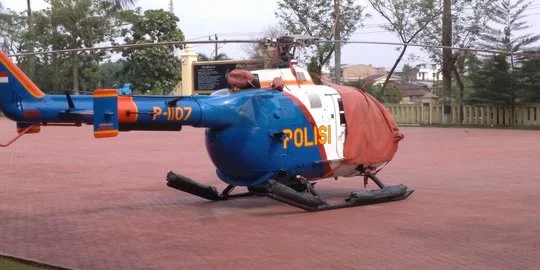 Helikopter Polri Hilang Kontak di Perairan Kepulauan Bangka Belitung